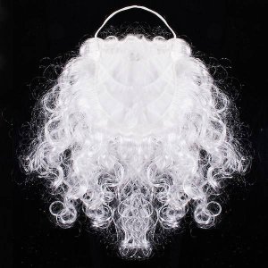 Springos Broda Świętego Mikołaja siwa 50 cm UNIWERSALNY 6