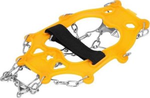 Springos Raczki na buty stalowe antypoślizgowe turystyczne nakładki rozmiar 36-40 pomarańczowe UNIWERSALNY 4