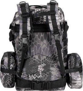 Plecak turystyczny Springos Plecak trekkingowy, turystyczny 50 L wojskowy kryptek czarno-szary UNIWERSALNY 11