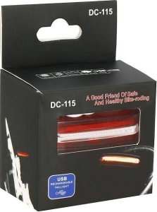 Springos Lampka rowerowa tylna usb 120 lumenów UNIWERSALNY 9