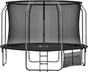 Springos Trampolina ogrodowa dla dzieci 12 FT z siatką wewnętrzną i ringiem 365-374 cm UNIWERSALNY 1