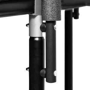 Springos Trampolina ogrodowa dla dzieci 12 FT z siatką wewnętrzną i ringiem 365-374 cm UNIWERSALNY 11