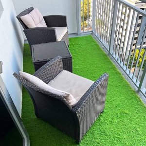 Springos Sztuczna trawa 1 m na taras balkon miękka 7mm UNIWERSALNY 17