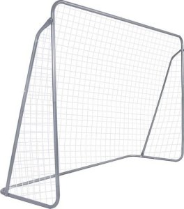 Springos Bramka piłkarska stalowa 240x170 cm z matą treningowa UNIWERSALNY 8