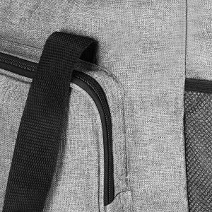 Springos Kosz termiczny 16L na jedzenie torba termiczna szary UNIWERSALNY 3