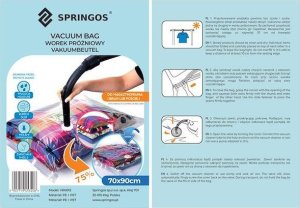 Springos Worek próżniowy 70x90cm pokrowiec UNIWERSALNY 6