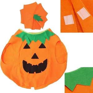 Springos Dekoracje na Halloween strój dyni na Halloween z czapką przebranie UNIWERSALNY 1