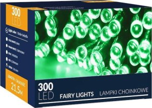 Lampki choinkowe Springos Lampki choinkowe 300 led zielone 22,5 m oświetlenie świąteczne UNIWERSALNY 4