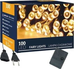 Lampki choinkowe Springos Lampki choinkowe 100 led biały ciepły 8,5 m oświetlenie świąteczne UNIWERSALNY 11