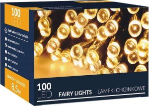 Lampki choinkowe Springos Lampki choinkowe 100 led biały ciepły 8,5 m oświetlenie świąteczne UNIWERSALNY 4