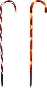 Springos Laski cukrowe 8 szt. oświetlenie Led dekoracje świąteczne UNIWERSALNY 9