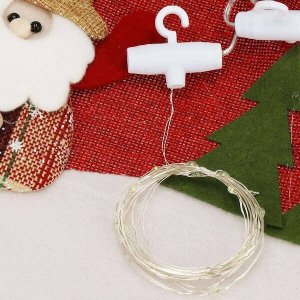 Lampki choinkowe Springos Kurtyna świetlna 200 led girlanda, lampki druciki wewnętrzno-zewnętrzne z programatorem multikolor UNIWERSALNY 8