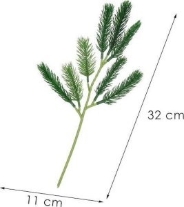 Dekoracja świąteczna Springos gałązka 8