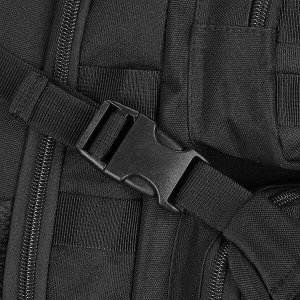 Plecak turystyczny Springos Plecak wojskowy, turystyczny z kieszeniami survival czarny UNIWERSALNY 8