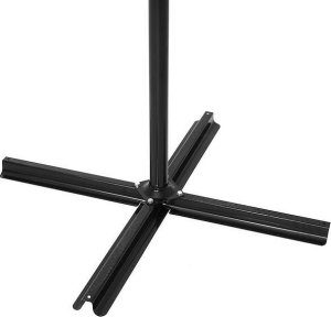 Springos Parasol ogrodowy z regulacją kąta pochylenia 350 cm duży na balkon, taras jasnoszary UNIWERSALNY 6