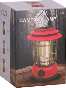 Springos Lampa turystyczna, kempingowa LED solarna, z funkcją powerbank UNIWERSALNY 2