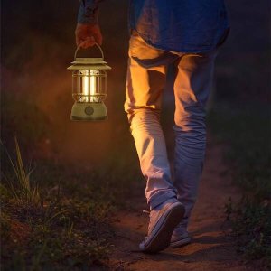 Springos Lampa turystyczna, kempingowa LED solarna, z funkcją powerbank UNIWERSALNY 22