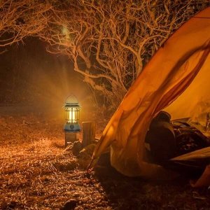 Springos Lampa turystyczna, kempingowa LED solarna, z funkcją powerbank UNIWERSALNY 23