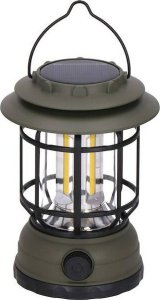 Springos Lampa turystyczna, kempingowa LED solarna, z funkcją powerbank UNIWERSALNY 9