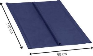 Springos Materiał na siedzisko huśtawki ogrodowej 110 x 90 cm tkanina wodoodporna granatowa UNIWERSALNY 10