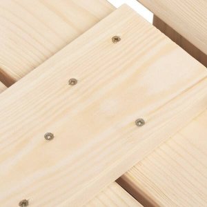 Springos Piaskownica drewniana, zamykana z ławeczkami 120x120 cm UNIWERSALNY 7