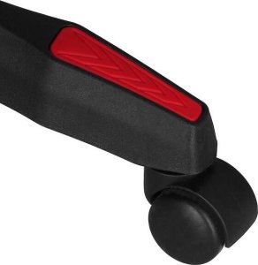 Krzesło biurowe Springos Fotel gamingowy, biurowy z regulacją nachylenia oparcia, krzesło obrotowe dla gracza, ekoskóra, czarno-czerwony UNIWERSALNY 17