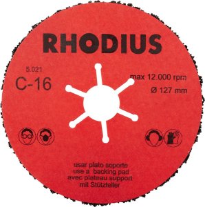 Rhodius Tarcza szlifierska do zastosowań na odpowiednich talerzach podporowych RH ST 3