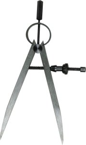 Medid Cyrkiel traserski  150mm  z regulacją nastawny z blokadą 1