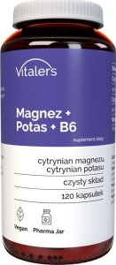 Triton Vitaler's Magnez 100 mg + Potas 150 mg + B6 10 mg - 120 kapsułek 1