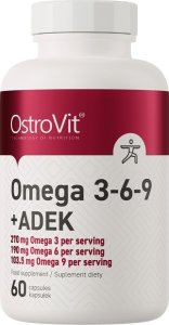 OstroVit OstroVit Omega 3-6-9 + ADEK - 60 kapsułek 1