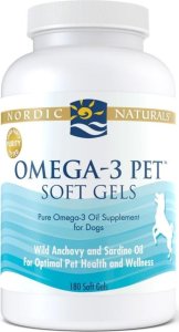 Nordic naturals Nordic Naturals Omega-3 dla psów - 180 kapsułek 1