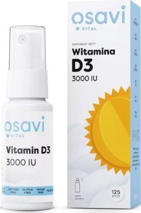 Osavi Osavi Witamina D3 3000 IU w sprayu - 12,5 ml 1