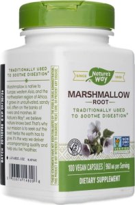 Triton Nature's Way Marshmallow Root (korzeń prawoślazu) 480 mg - 100 kapsułek 1