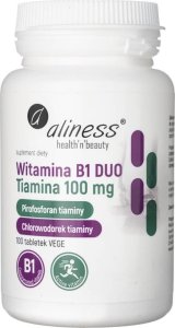 Triton Aliness Witamina B1 (Tiamina) DUO 100 mg - 100 tabletek 1