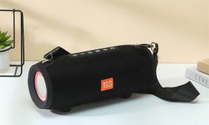 Głośnik T&G GŁOŚNIK BLUETOOTH PRZENOŚNY BEZPRZEWODOWY MOBILNY USB BOOMBOX RADIO LED MP3 TG322 12