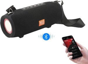 Głośnik T&G GŁOŚNIK BLUETOOTH PRZENOŚNY BEZPRZEWODOWY MOBILNY USB BOOMBOX RADIO LED MP3 TG322 17