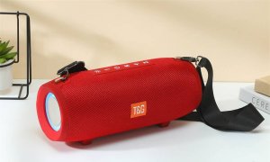 Głośnik T&G GŁOŚNIK BLUETOOTH PRZENOŚNY BEZPRZEWODOWY MOBILNY USB BOOMBOX RADIO LED MP3 TG322 14
