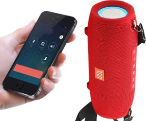 Głośnik T&G GŁOŚNIK BLUETOOTH PRZENOŚNY BEZPRZEWODOWY MOBILNY USB BOOMBOX RADIO LED MP3 TG322 16