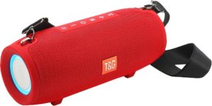 Głośnik T&G GŁOŚNIK BLUETOOTH PRZENOŚNY BEZPRZEWODOWY MOBILNY USB BOOMBOX RADIO LED MP3 TG322 2