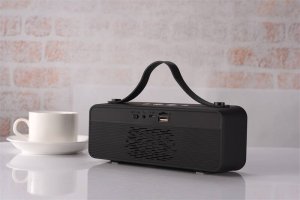 Głośnik T&G GŁOŚNIK BLUETOOTH BEZPRZEWODOWY PRZENOŚNY MOBILNY FM BT USB RADIO MP3 TWS TG521 8