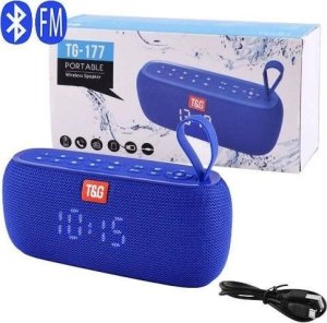 Głośnik T&G GŁOŚNIK BLUETOOTH BEZPRZEWODOWY PRZENOŚNY MOBILNY FM BT USB RADIO CHARGE TG177 3