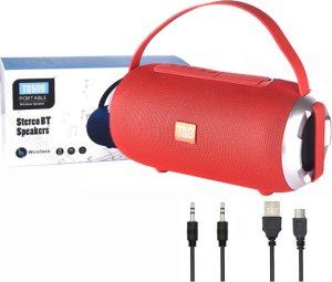 Głośnik T&G GŁOŚNIK BLUETOOTH BEZPRZEWODOWY PRZENOŚNY MOBILNY FM BT USB RADIO MP3 TWS TG509 11