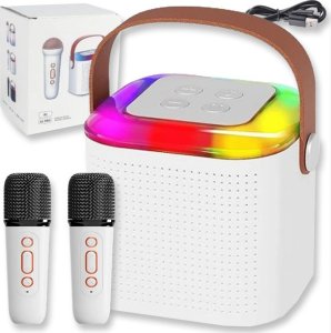 Indygo KARAOKE MIKROFON BLUETOOTH GŁOŚNIK BEZPRZEWODOWY ZESTAW DLA DZIECI MP3 AUX Y1 1