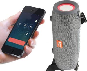 Głośnik T&G GŁOŚNIK BLUETOOTH PRZENOŚNY BEZPRZEWODOWY MOBILNY USB BOOMBOX RADIO LED MP3 TG322 15