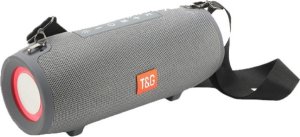 Głośnik T&G GŁOŚNIK BLUETOOTH PRZENOŚNY BEZPRZEWODOWY MOBILNY USB BOOMBOX RADIO LED MP3 TG322 2