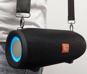 Głośnik T&G GŁOŚNIK BLUETOOTH PRZENOŚNY BEZPRZEWODOWY MOBILNY USB BOOMBOX RADIO LED MP3 TG322 7