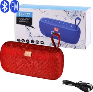 Głośnik T&G GŁOŚNIK BLUETOOTH BEZPRZEWODOWY PRZENOŚNY MOBILNY FM BT USB RADIO CHARGE TG177 10