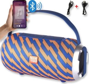 Głośnik T&G GŁOŚNIK BLUETOOTH BEZPRZEWODOWY PRZENOŚNY MOBILNY FM BT USB RADIO MP3 TWS TG509 1