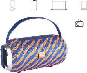 Głośnik T&G GŁOŚNIK BLUETOOTH BEZPRZEWODOWY PRZENOŚNY MOBILNY FM BT USB RADIO MP3 TWS TG509 11