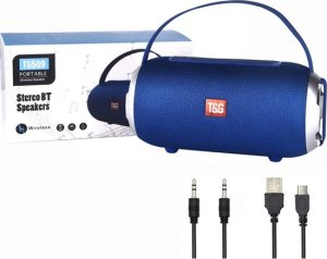 Głośnik T&G GŁOŚNIK BLUETOOTH BEZPRZEWODOWY PRZENOŚNY MOBILNY FM BT USB RADIO MP3 TWS TG509 9